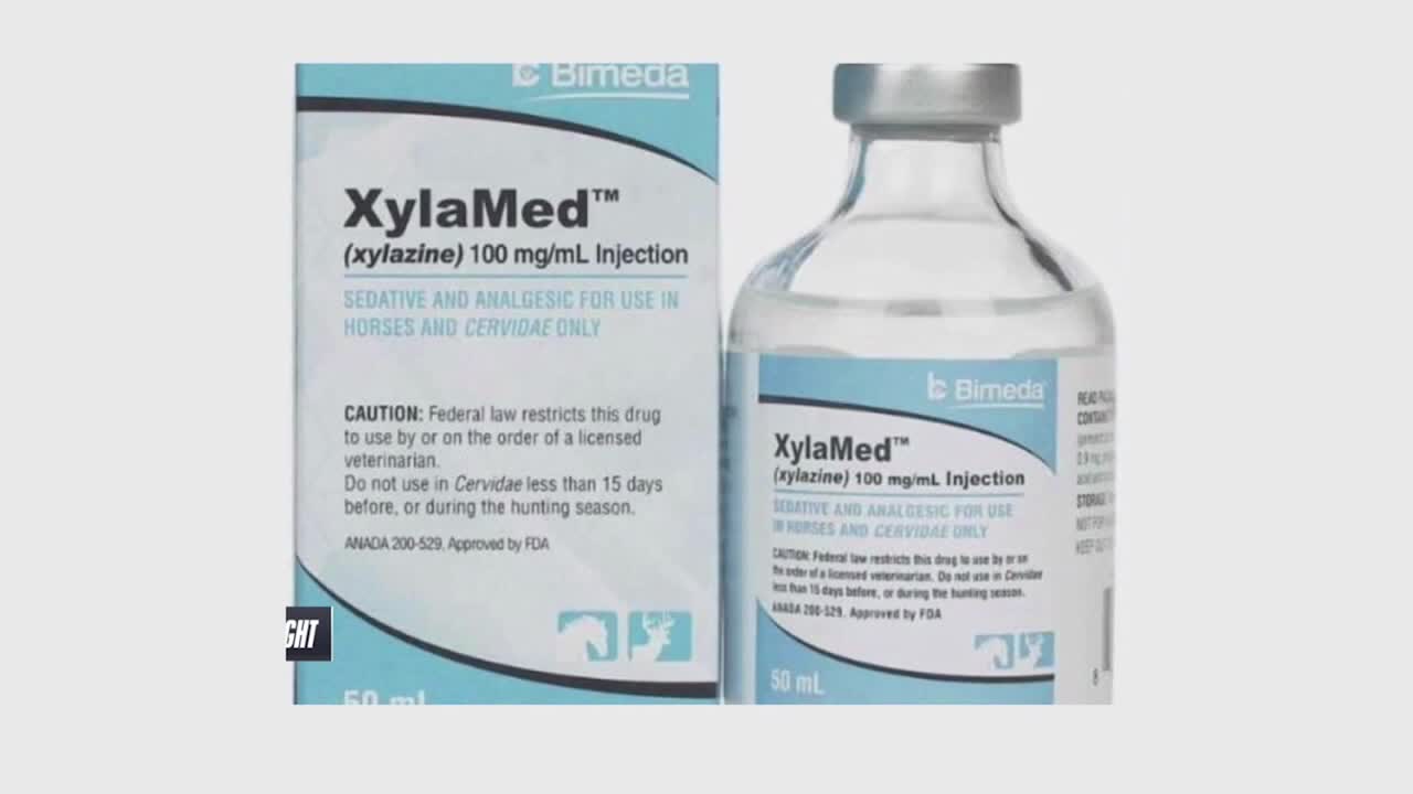 'Zombie drug' mixed with fentanyl on the rise